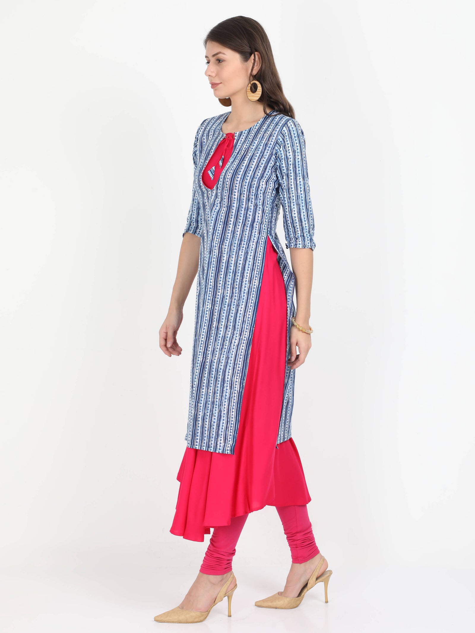 Long Kurta with Detachable Top Long Kurta with Detachable Top