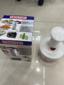 Twist Cut Manual Food Processor and Whip, White - Vegetable Cutter-Salad Cutter Machine - Tuzzut.com Qatar Online Shopping