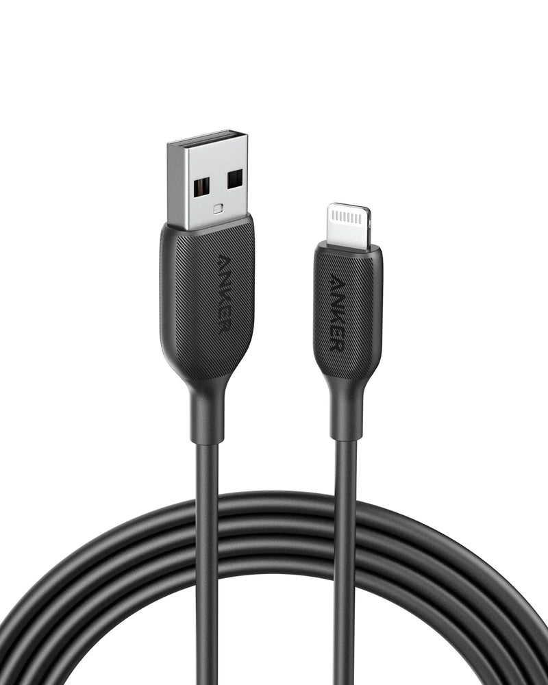 Anker Power Line Usb - A Cable With Lightning Connector 3ft/0.9m - A8812 - Tuzzut.com Qatar Online Shopping