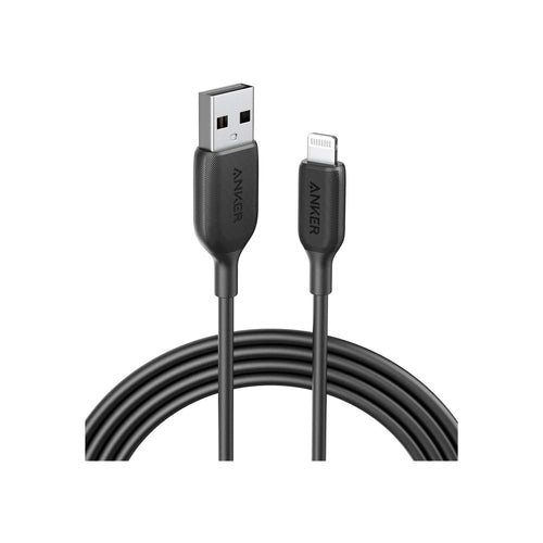 Anker Powerline III USB-A to Lightning Cable (1.8m/6ft) - A8813H11-Black - Tuzzut.com Qatar Online Shopping
