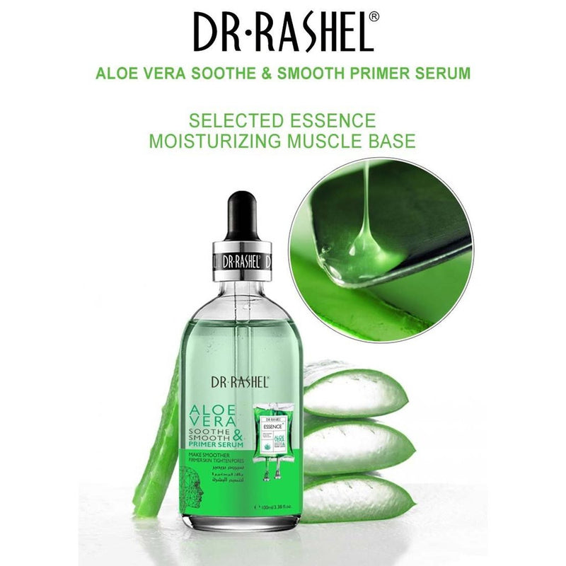 Dr.Rashel Dr.Rashel Aloe Vera Soothe & Smooth Primer Serum - 100ml DRL-1506 - TUZZUT Qatar Online Store