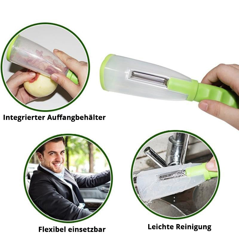 Easy Slicer Vegetable Peeler with Container Easy Slicer Vegetable Peeler with Container
