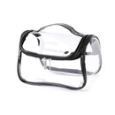 Transparent PVC PU Makeup Bag Travel Cosmetic Bag Large Make Up Toiletry Bag With Zipper Large Capacity S4570652 - Tuzzut.com Qatar Online Shopping