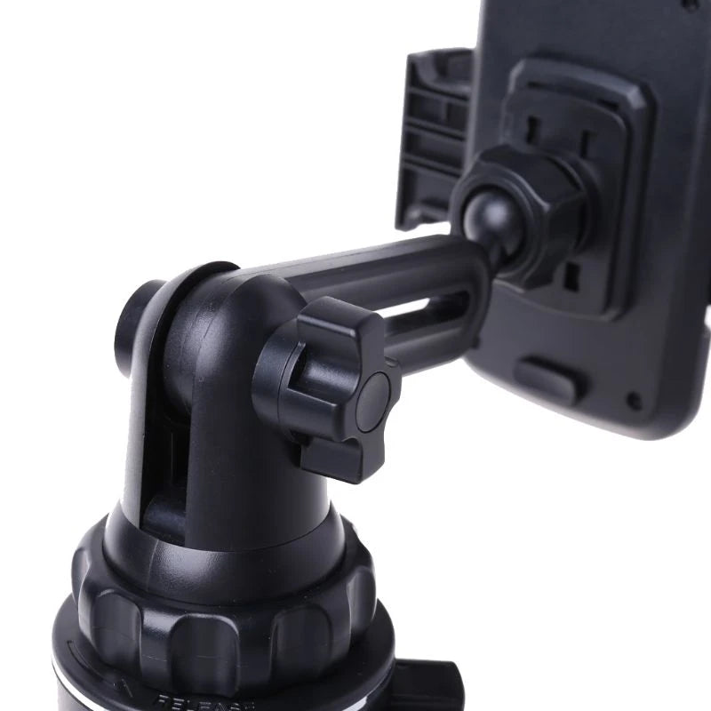 Car Cup Holder Phone Mount Adjustable Angle Neck Holder for 3.5"-6.5" Cellphone 2 orders S4705928 - Tuzzut.com Qatar Online Shopping