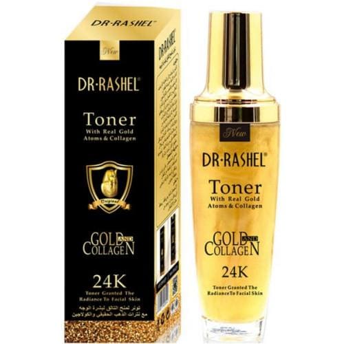 DR. RASHEL 24K Gold Collagen Toner 120 ml  DRL-1182 - Tuzzut.com Qatar Online Shopping