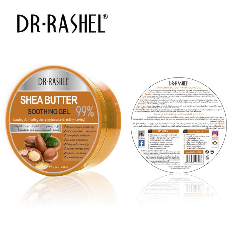 DR-RASHEL SHEA BUTTER SOOTHING GEL 99%  300g DRL-1522 - TUZZUT Qatar Online Store