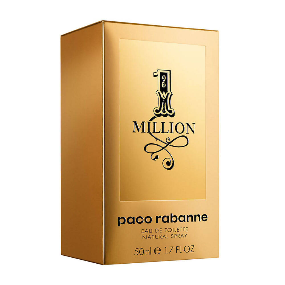 Paco rabanne 1 million Eau de Toilette For Men 50ml Paco rabanne 1 million Eau de Toilette For Men 50ml
