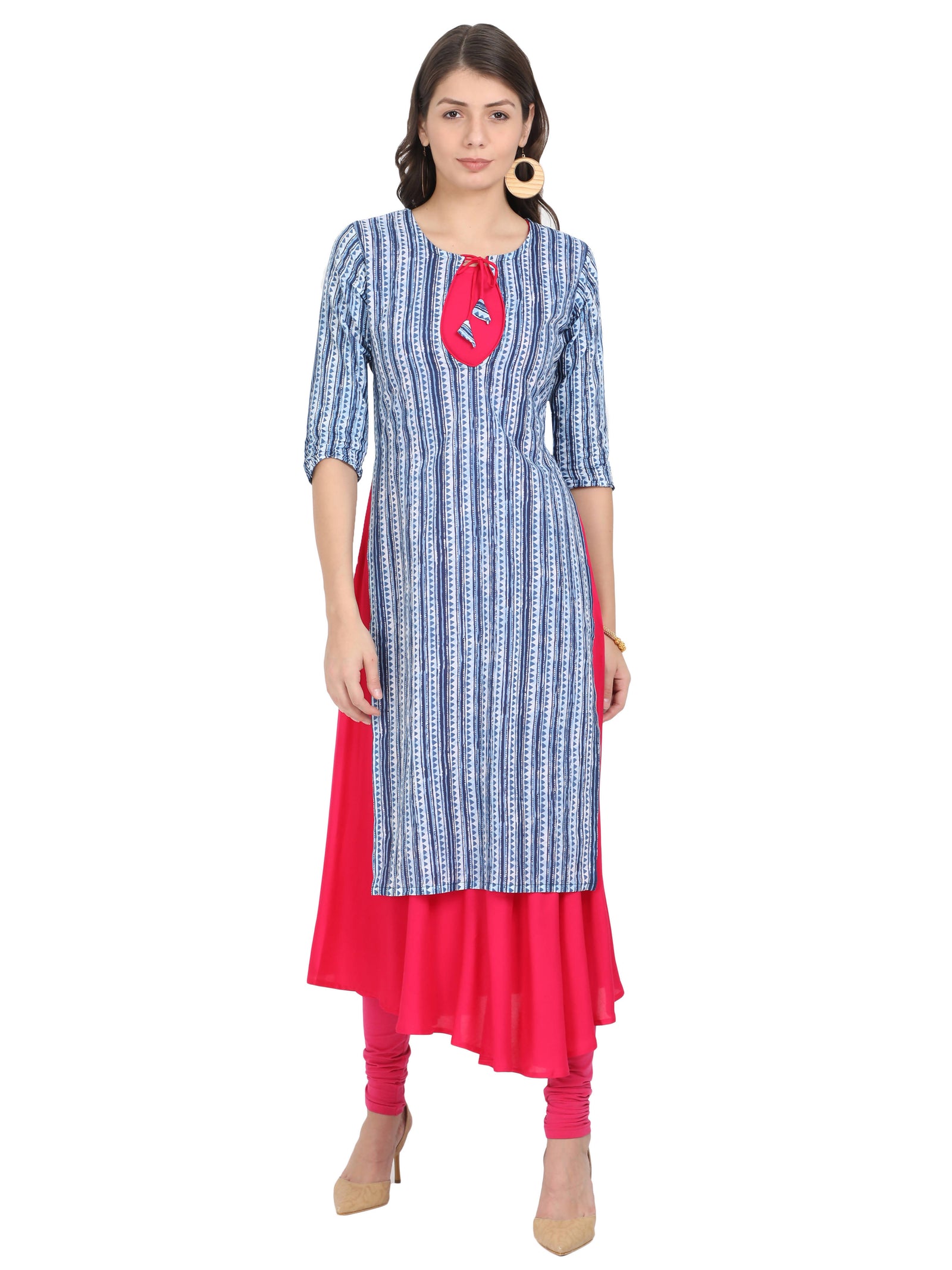 Long Kurta with Detachable Top Long Kurta with Detachable Top