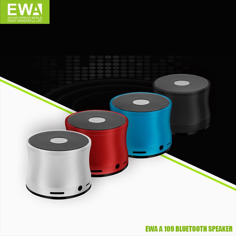 EWA A109 Portable Wireless Bluetooth Small Metal Speaker - Tuzzut.com Qatar Online Shopping