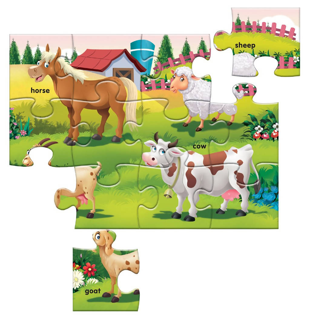 Early Puzzles Step II-Farm Animals Early Puzzles Step II-Farm Animals