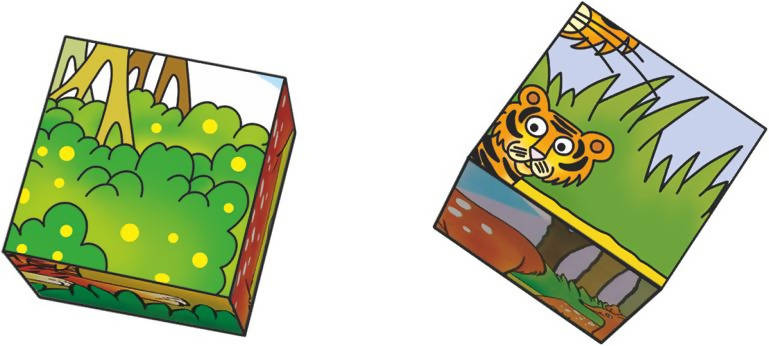 Animal Puzzle Cubes - Tuzzut.com Qatar Online Shopping