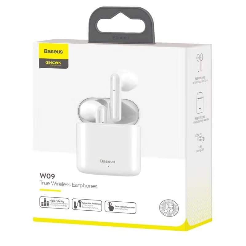 Baseus W09 TWS Wireless Bluetooth Earphone - Tuzzut.com Qatar Online Shopping