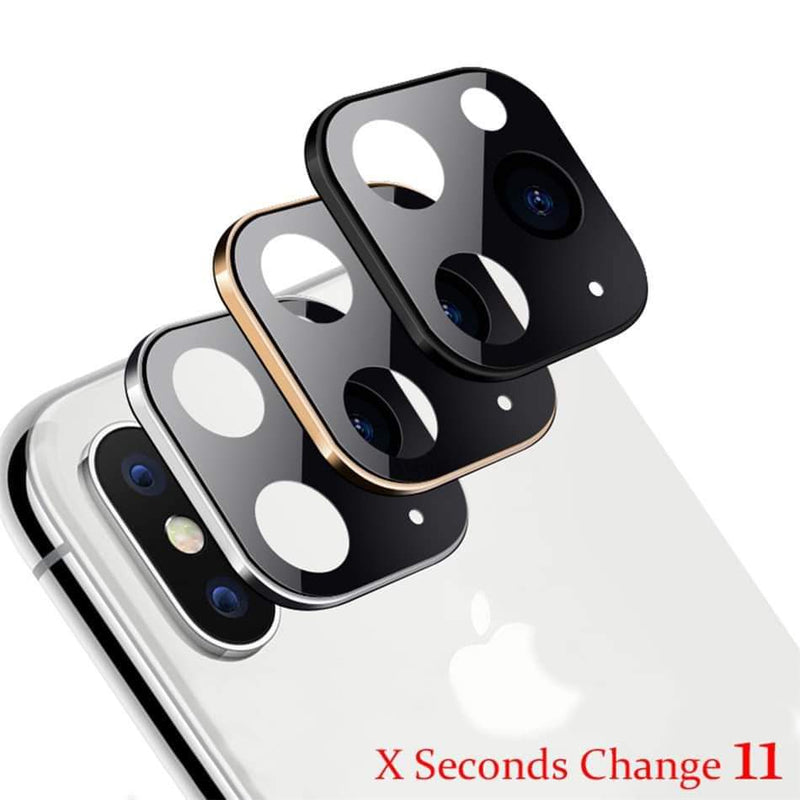 Fake Camera Sticker for IPhone X - Change to iPhone 11 - Tuzzut.com Qatar Online Shopping