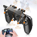 AK66 Six Fingers PUBG Game Controller Gamepad Metal Trigger Shooting Free Fire Gamepad Joystick For IOS Android Mobile Phone - Tuzzut.com Qatar Online Shopping