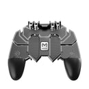 AK66 Six Fingers PUBG Game Controller Gamepad Metal Trigger Shooting Free Fire Gamepad Joystick For IOS Android Mobile Phone - Tuzzut.com Qatar Online Shopping