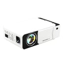 T5 Portable LED 1080P Video HD Projector 100 ANSI Lumens 800*400 Wi-Fi Ready With HDMI, VGA, AV, USB, SD Card - Tuzzut.com Qatar Online Shopping