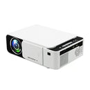 T5 Portable LED 1080P Video HD Projector 100 ANSI Lumens 800*400 Wi-Fi Ready With HDMI, VGA, AV, USB, SD Card - Tuzzut.com Qatar Online Shopping