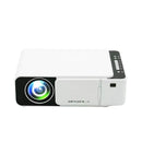 T5 Portable LED 1080P Video HD Projector 100 ANSI Lumens 800*400 Wi-Fi Ready With HDMI, VGA, AV, USB, SD Card - Tuzzut.com Qatar Online Shopping