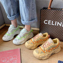 Luxury Designer Women's Fashion Shoes Sneakers - Model 9838 - Tuzzut.com Qatar Online Shopping