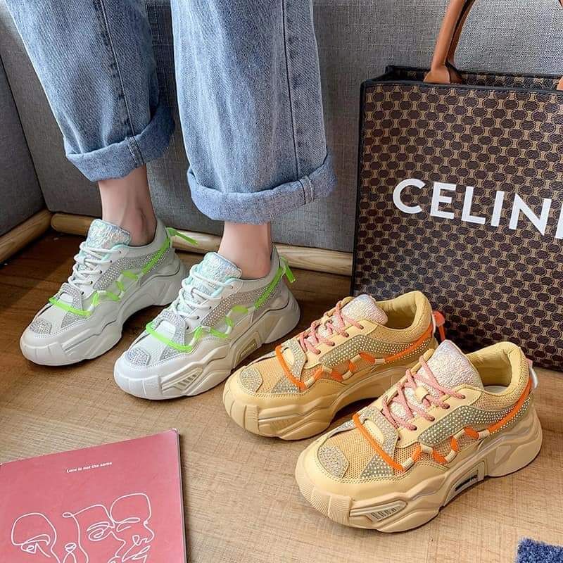 Luxury Designer Women's Fashion Shoes Sneakers - Model 9838 Luxury Designer Women's Fashion Shoes Sneakers - Model 9838