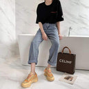 Luxury Designer Women's Fashion Shoes Sneakers - Model 9838 - Tuzzut.com Qatar Online Shopping