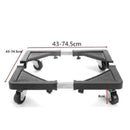 Movable and adjustable base for Washing machine and refrigerator - Tuzzut.com Qatar Online Shopping
