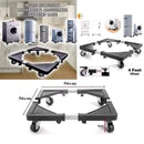 Movable and adjustable base for Washing machine and refrigerator - Tuzzut.com Qatar Online Shopping