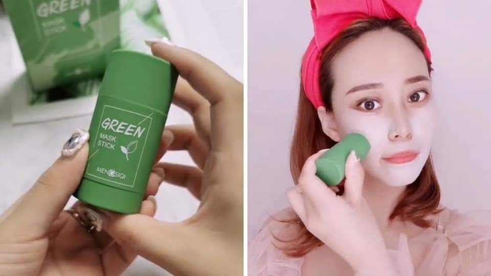 Green Mask Tea Purifying Clay Stick Green Mask Tea Purifying Clay Stick