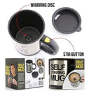 Self Stirring Electric Mug Coffee Mixing Drinking Cup T025 - Battery Operated - Tuzzut.com Qatar Online Shopping