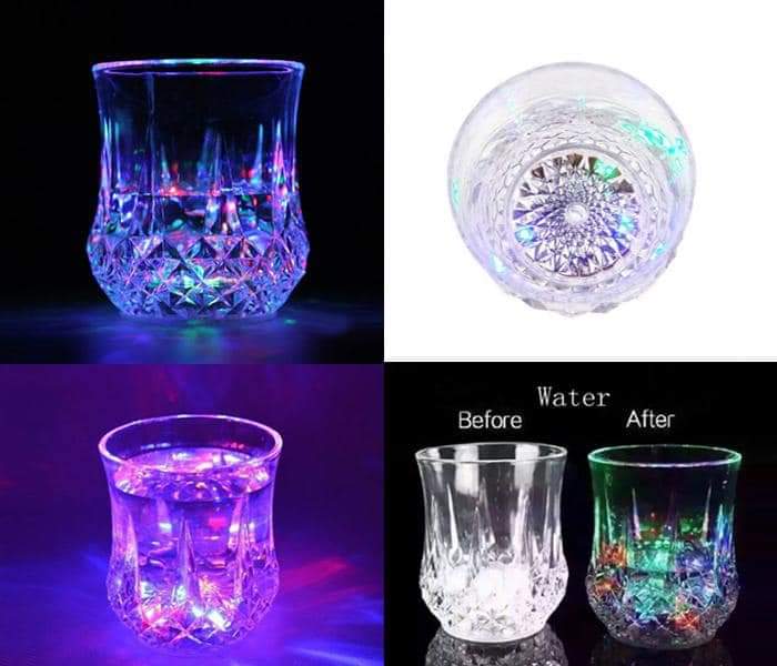 4 Pcs Inductive Rainbow Color Changing Magic Cup 4 Pcs Inductive Rainbow Color Changing Magic Cup