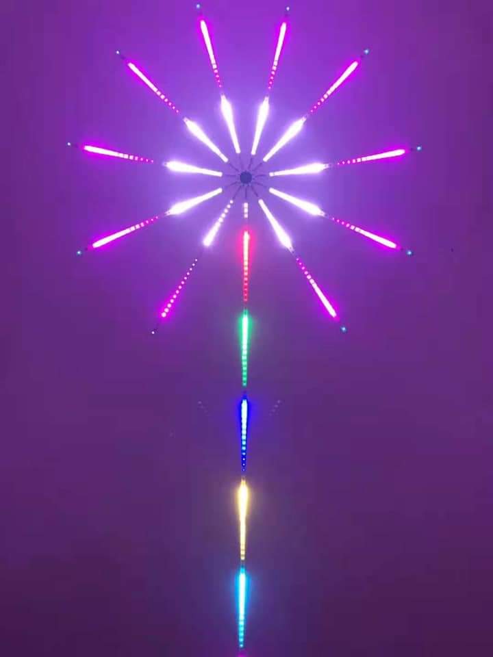RGB Firework Led Music Light Strip with Remote and App Control - Tuzzut.com Qatar Online Shopping