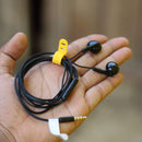 Realme Buds Classic 3.5mm Wired Earphone with HD Microphone - Black - Tuzzut.com Qatar Online Shopping