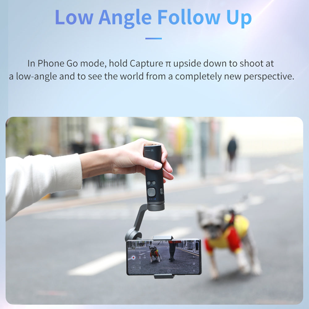 Funsnap Capture π (Pi) 3 Axis Smartphone Handheld Gimbal Stabilizer Funsnap Capture π (Pi) 3 Axis Smartphone Handheld Gimbal Stabilizer