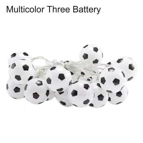 Football Design Mini Led Round Cabinet Indoor Light 10 Balls S2175228 - Tuzzut.com Qatar Online Shopping