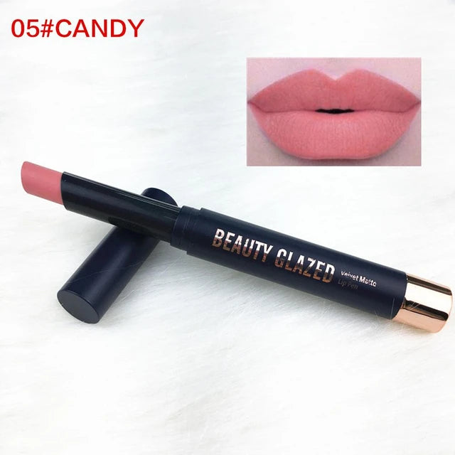 Beauty Glazed Moisturizing Waterproof Lasting Matte Lipstick Beauty Glazed Moisturizing Waterproof Lasting Matte Lipstick