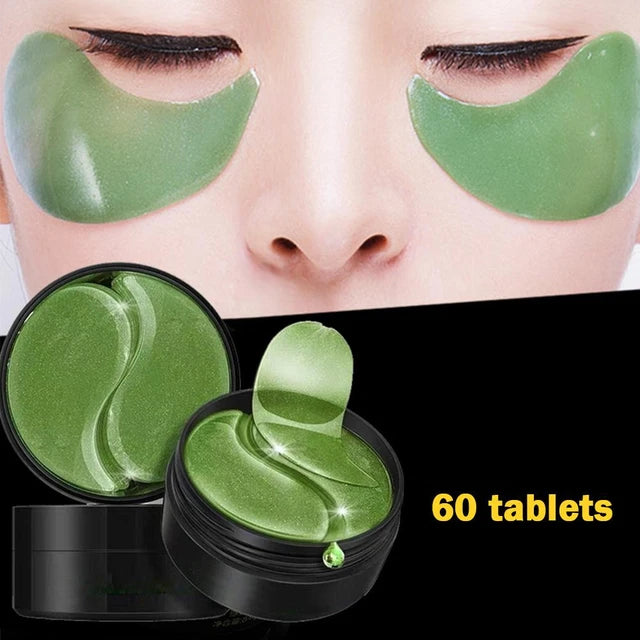 60Pcs Collagen Crystal Eye Mask Gel Eye Patches Anti Wrinkle Dark Circles Remove - Tuzzut.com Qatar Online Shopping