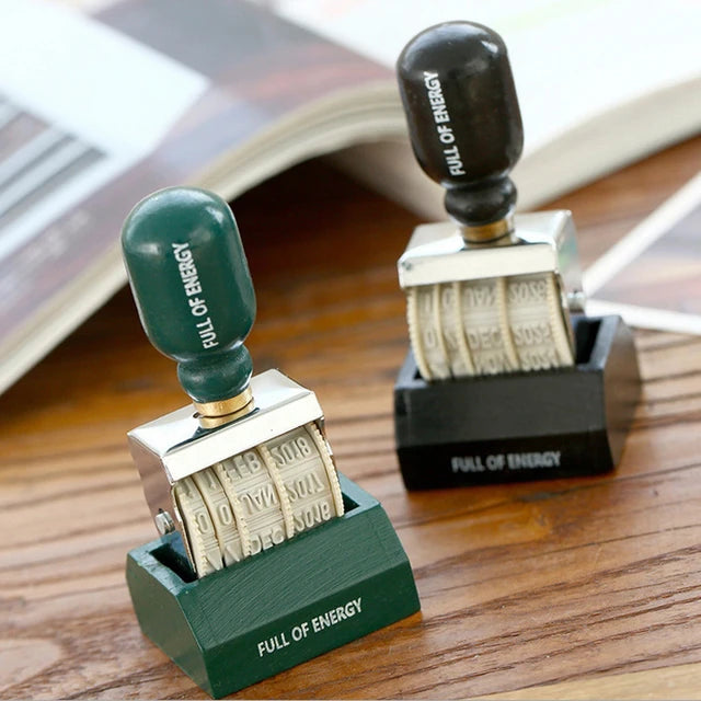 Retro Roller Date Stamp S2473507 Retro Roller Date Stamp S2473507