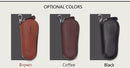 Contact's Genuine Leather Car Key Holder Zipper Case Wallet Keychain Bag-1004E - Tuzzut.com Qatar Online Shopping