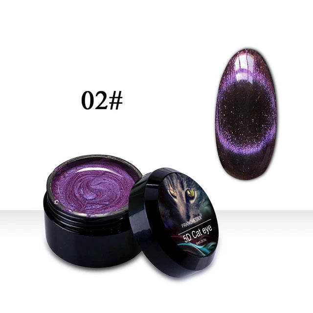 FRANCHESKA 5D Chameleon Magnetic Cat Eye Nail Gel FRANCHESKA 5D Chameleon Magnetic Cat Eye Nail Gel