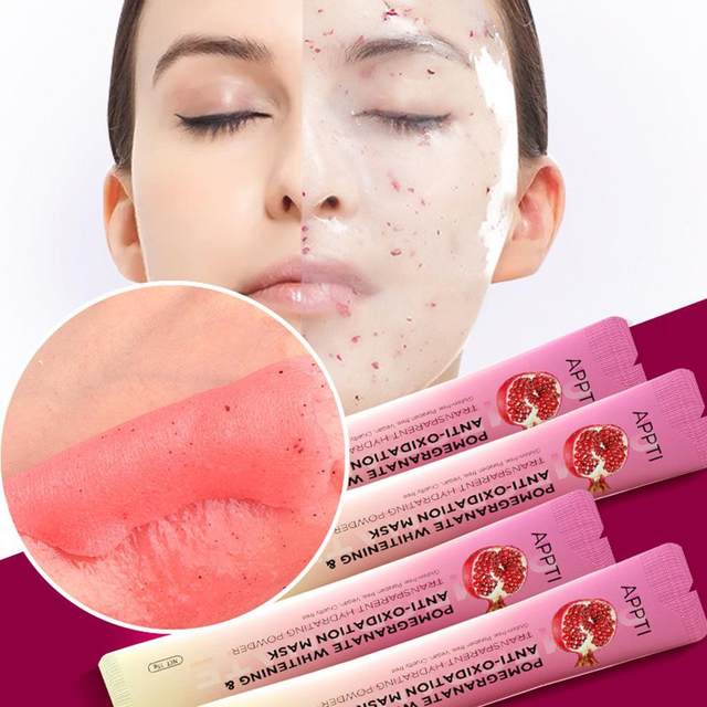 Soft Hydro Jelly Mask Powder Face Skin Care Whitening Rose Gold Collagen Peel Off DIY Rubber Facial Jellymask