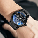 Plato Watch Men 3D Dial Mens Watches Top Brand Luxury Stainless Steel Strap - Tuzzut.com Qatar Online Shopping