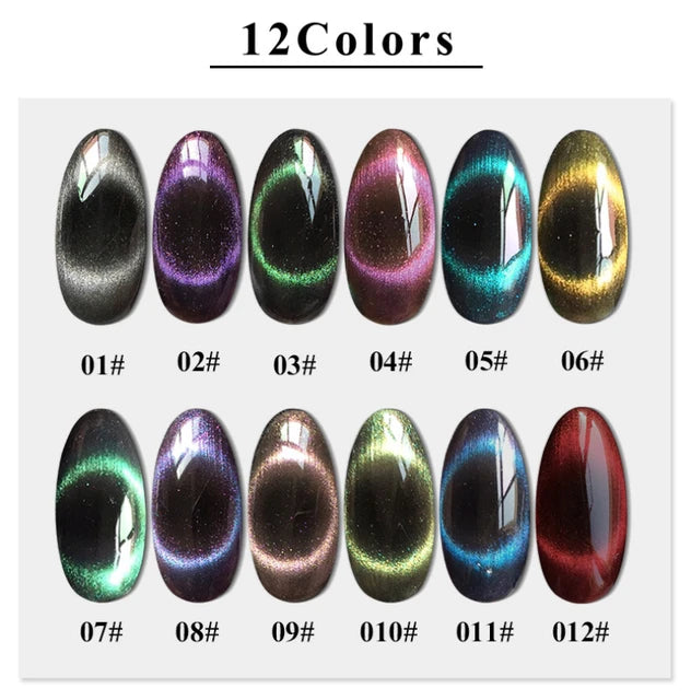 FRANCHESKA 5D Chameleon Magnetic Cat Eye Nail Gel FRANCHESKA 5D Chameleon Magnetic Cat Eye Nail Gel