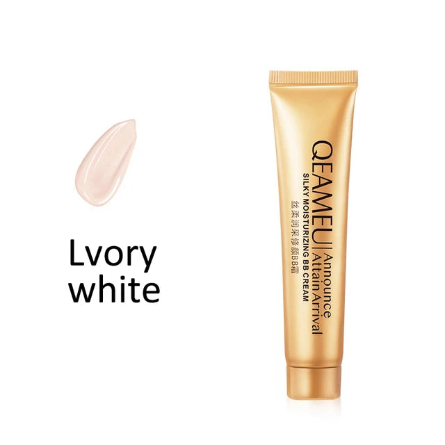 Golden Tube Silky Moisturizing Nourishing Concealer Foundation Cream To Cover Freckles Acne Spots And Dark Circles Makeup
