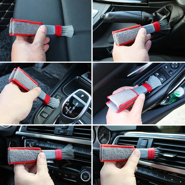 Car Air Conditioner Vent Brush Car styling Auto Accessories - Tuzzut.com Qatar Online Shopping