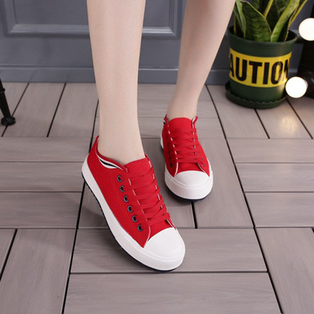 Classic Women's Casual Comfortable Canvas Shoes - Model-8892 Classic Women's Casual Comfortable Canvas Shoes - Model-8892
