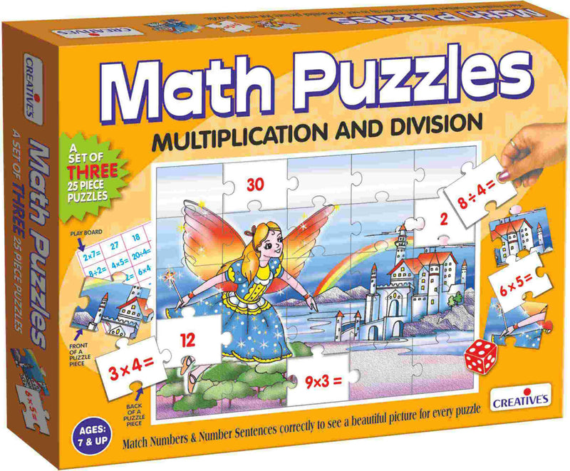 Math Puzzles-Multiplication & Division - Tuzzut.com Qatar Online Shopping