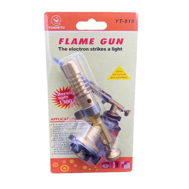 Portable Flame Gun Gas Burner Spray Gun Cooking Fire Lighter for Barbecue Baking - Tuzzut.com Qatar Online Shopping