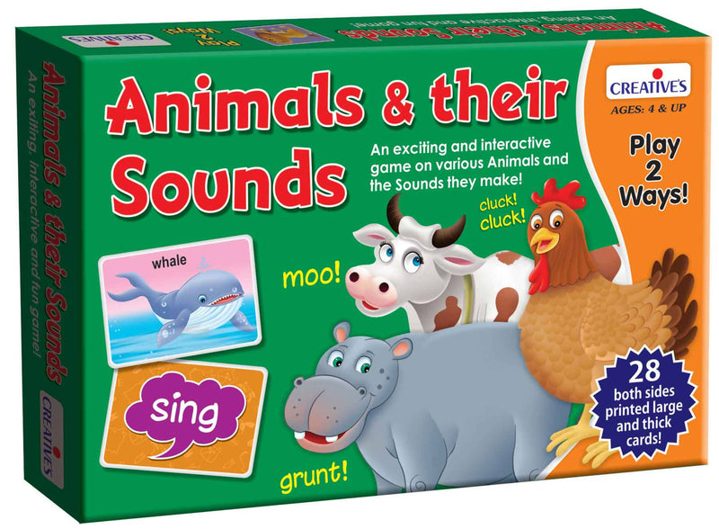 Animals and their Sounds - Tuzzut.com Qatar Online Shopping