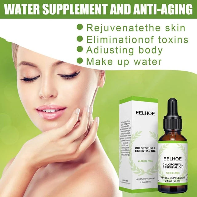 59ml Organic Chlorophyll Superior Serum Anti Wrinkle Aging Moisturizing Face Serum Collagen Shrink Pore Repair Facial Skin Care - Tuzzut.com Qatar Online Shopping