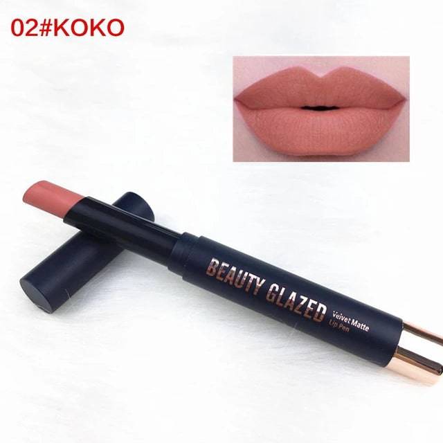Beauty Glazed Moisturizing Waterproof Lasting Matte Lipstick Beauty Glazed Moisturizing Waterproof Lasting Matte Lipstick